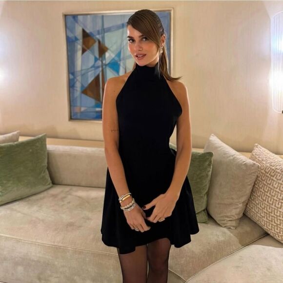 NWT ZARA GODETS SHORT DRESS - Picture 2 of 9